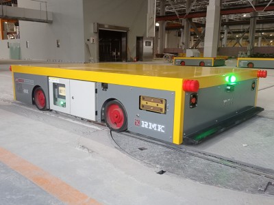 Keranjang pemindahan kereta api automatik RGV untuk pembuatan jentera