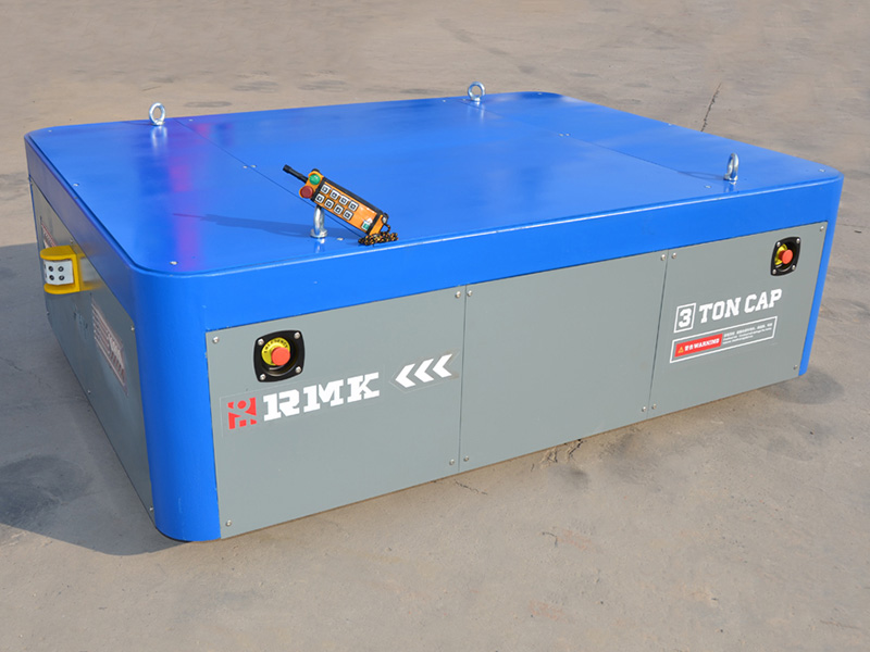 Acuan pengangkutan kereta mengangkat troli pemindahan elektrik tanpa trek