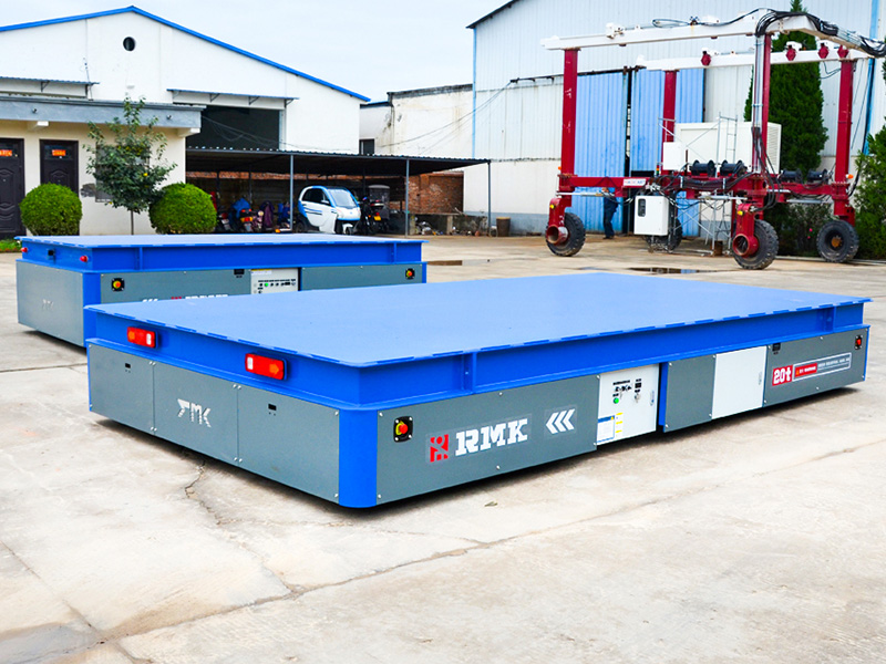 Beban Berat 20 Ton Bahan Trackless Transfer Cart