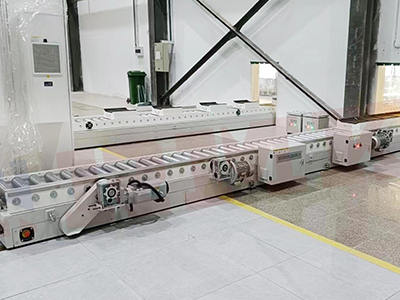 Platform pengangkutan kereta api automatik RGV