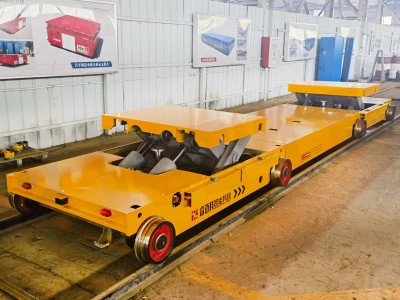 35 tan mengangkat troli pemindahan kereta api automatik