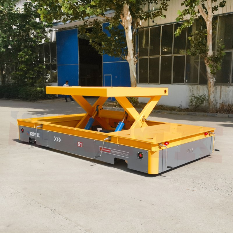 5 Tone Scissor Lift Omnidirectional Wheel Transfer Cart