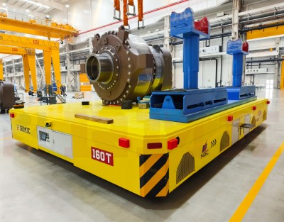 160 tan keranjang pemindahan roda stereng omnidirectional berat