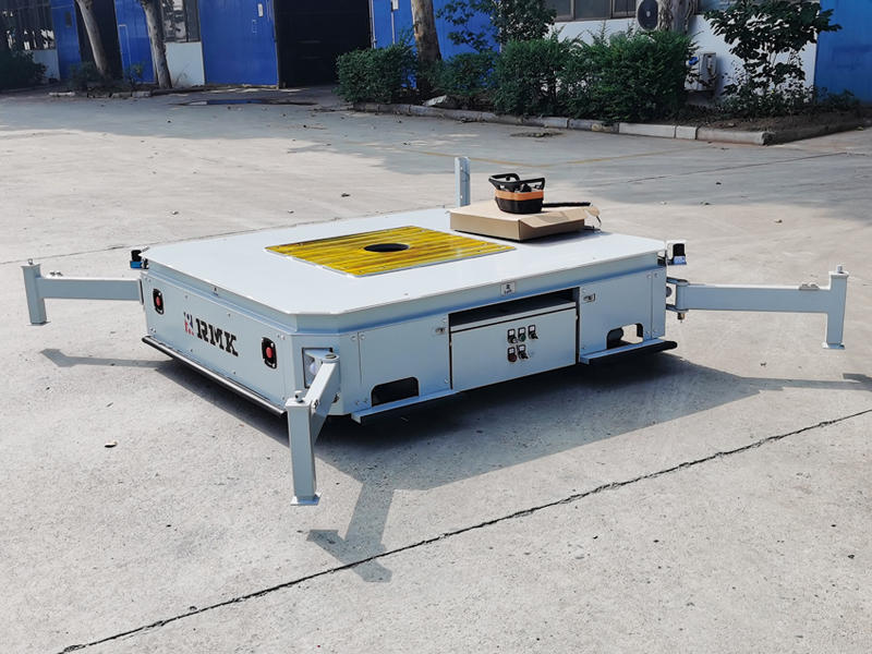 Kereta pemindahan tanpa trek yang bergerak omnidirectional