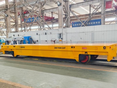 100 Ton Trolley Pengangkutan Kereta Api Perindustrian