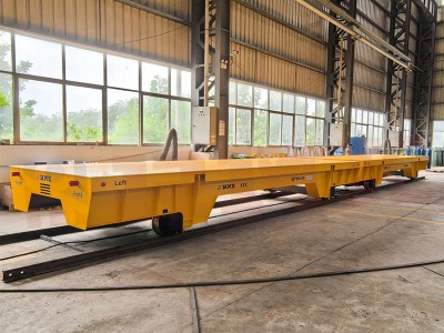 Trolley pemindahan kereta api tahan letupan untuk Sandblasting Room