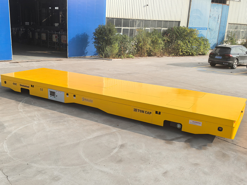 15 Ton Omniwheel kereta pemindahan bateri