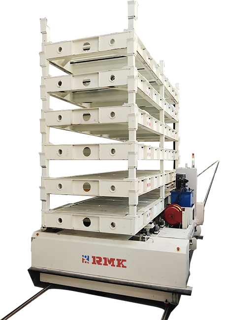 Troli pemindahan kereta api automatik