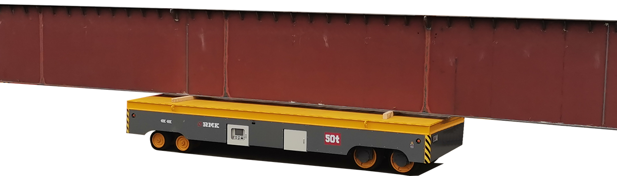 Keranjang pemindahan tanpa trek yang disesuaikan